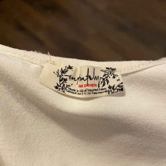 White Basque Bodysuit - Picture 3 of 3